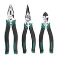 thumbnail image 4 of Wholesale 8-Inch Japanese-Style Eccentric Wire Cutters by Tuosen Tools: Multi-Functional Steel Pliers Set with Ergonomic Grip, Including (Pointed-Mouth),  (Diagonal), and Flat-Mouth Designs – 12, 4 of 5