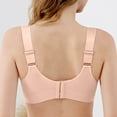 thumbnail image 4 of Padded T Shirt Bras for Women Bra For Womens Underwire Bra Lace Floral Bra Unlined Unlined Full Coverage Bra Underwire T-shirt Bra Padded Bralettes for Women Sexy, 4 of 5