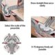 thumbnail image 4 of 10-Inch Stainless Steel Carpenters Protractor - Adjustable Angle Measuring Tool for Woodworking & Engineering_MM2, 4 of 5