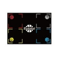 thumbnail image 1 of Tapete de entrenamiento de baloncesto, tapete de goma antideslizante para práctica de baloncesto, alfombra de ayuda para regatear para niños y adultos 107cmx76cm, 1 of 8