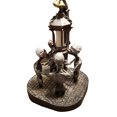 thumbnail image 1 of Estatua De Cuatro Calaveras Forma Creativa Horror Zombie Luz De Cadena Mano De Obra Exquisita Lámpara De Calavera De Resina Lámpara De Calavera Decorativa Decoración Para El Hogar Advancent HA013088-00, 1 of 6