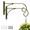 Bronze, variant on Bxaolu Wall Mount Plant Hanging Bracket, 11 Inches Hanging Plant Hook, Heavy Duty Rustic Decorative Metal Plant Hanger for Hanging Plant Flower Lantern Bird Feeder Wind Chimes[2Pack]