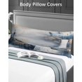 thumbnail image 5 of Navy Blue Mountain Body Pillow Covers, Vintage Abstract Art Soft Bed Throw Pillowcases Breathable Cooling Long Lumbar Body Pillow Sham Cover for Bed Sofa 20''x54'', 5 of 7