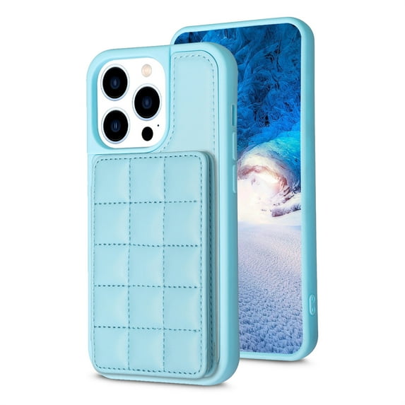 Jiahe Cover for iPhone 11 Pro Max, Wallet Case with PU Leather Card Holder,Hybrid Shockproof Back Flip Wallet Card Slots Kickstand Phone Protective Cover, blue