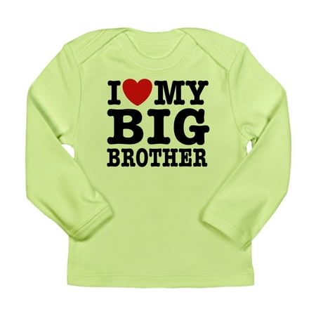 

CafePress - I Love My Big Brother Long Sleeve Infant T Shirt - Long Sleeve Infant T-Shirt
