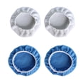 thumbnail image 3 of Cheers.US 5Pcs 5-6/7-8/9-10 Inch Soft Microfiber Auto Car Polisher Pad Waxing Polishing Bonnet Buffing Cover Wax Applicator, 3 of 7
