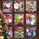 thumbnail image 2 of Calcomanías navideñas para ventanas, copos de nieve de invierno, calcomanías para ventanas con Papá Noel, árbol de Navidad, renos, decoraciones navideñas para interiores, 2 of 5