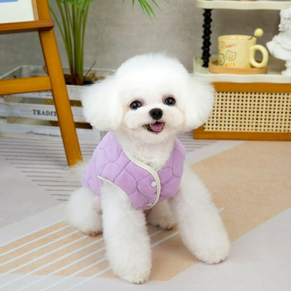 1*Pet clothes-Purple