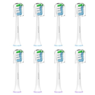 Sonicare Electric Toothbrush Replacement Heads Compatible with All Phillips  Sonicare Click-on Handles,8 Pack