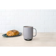 Ember Temperature Control Smart Mug 2, 14 oz, Gray, Up To 1.5-hr Battery Life - App Controlled Heated Coffee/Tea Mug - Improved Design