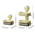 thumbnail image 3 of lanema Wall Mounted Soap Dish Holder for Shower Bathroom Kitchen Sponge Rack Organizers, 3 of 20