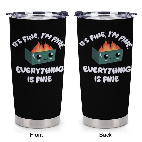 Funny Office Gifts Tumbler, Funny Gift for Coworkers, Gag Gift Water Bottle, Double Wall Travel Coffee Mug Stainless Steel Vacuum Insulated Thermal Cup Work Gifts for Women Men Boss
