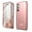 Rosegold, variant on Suritch Built in Anti Scratch Screen Protector Shockproof Phone Cover for Samsung Galaxy A54 5G Case