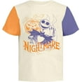 thumbnail image 4 of Nightmare Before Christmas Graphic T-Shirt (Sets) Jack Skellington Sally Oogie Boogie Zero Tee Kids Clothes 5T, 4 of 7