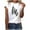 Navy, variant on Fesfesfes Womens Short Sleeve Blouse Fashion Women Short Sleeve T-Shirt Feather Print Casual Top Tee Blouse Shirt for Women 12(XXL)