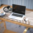 thumbnail image 3 of Long Mouse Pads for Desk,Brown Boho Geometric and Plant Pattern Desk Mats on Top Of Desks, Desk Mouse Pad Extra Large with 3mm Non-Slip Base and Stitched Edge for Gaming,Office,Work,Home 35.4"x15.7", 3 of 6