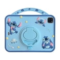 thumbnail image 2 of Cartoon Cute Animal Kids  Tablet Case For iPad Mini 1 2 3 4 5 6 7 Air 11 6 Pro 10.2 10.9 inch iPad Air 11inch M3 (2025) Silicone Stitch Rotate Bracket Tablet Cover, 2 of 5