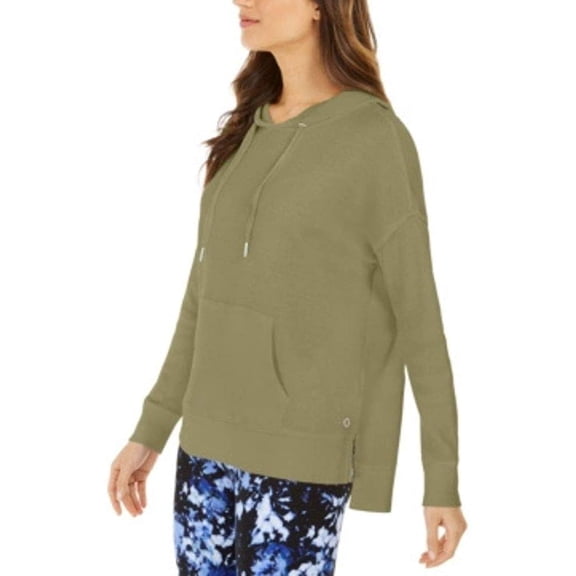 Calvin Klein Womens Performance High-low Hoodie Size L