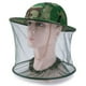 thumbnail image 2 of Sombrero de red para la cabeza, sombrero de safari, sombrero para el sol, sombrero de cubo con malla de red para pesca al aire libre, senderismo, jardinería, hombres o mujeres, 2 of 5