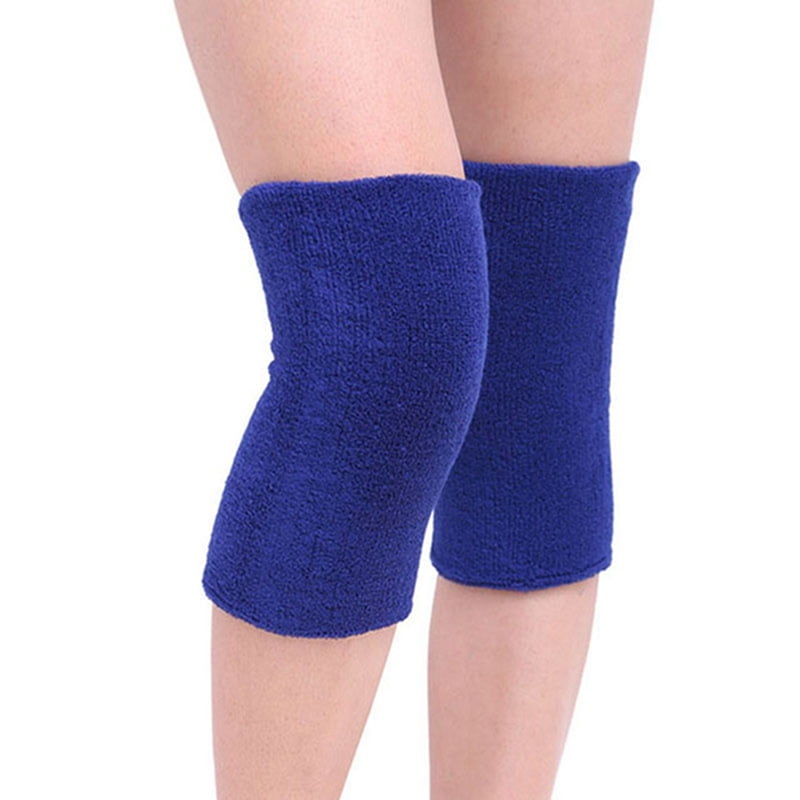 Esolom 2PCS/Lot Breathable Warm Towel Nonslip Dance Ski Knee Pads