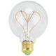 thumbnail image 5 of Bombilla retro LED en forma de corazón G95 E27 4W 110V Bombilla regulable para dormitorio Cafetería Luz cálida, 5 of 14
