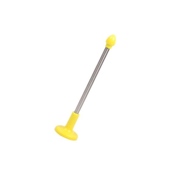 Soidarity Herramienta de ángulo de mentira de Golf, buen sellado, indicador de ayuda de entrenamiento correcto, barra de apuntador facial Golf Amarillo