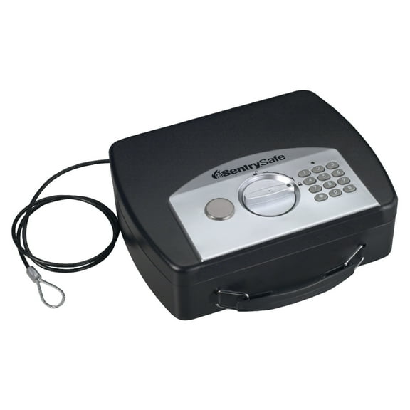SentrySafe P008E Portable Small Safe with Digital Lock, 0.08 Cu. ft.