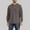 Dark Gray, variant on GrmtClth Mens Henley Shirts Casual Long Sleeve Button T-Shirts Soft Comfy Lightweight Pullover Shirt with pocket Dark Green XXXL