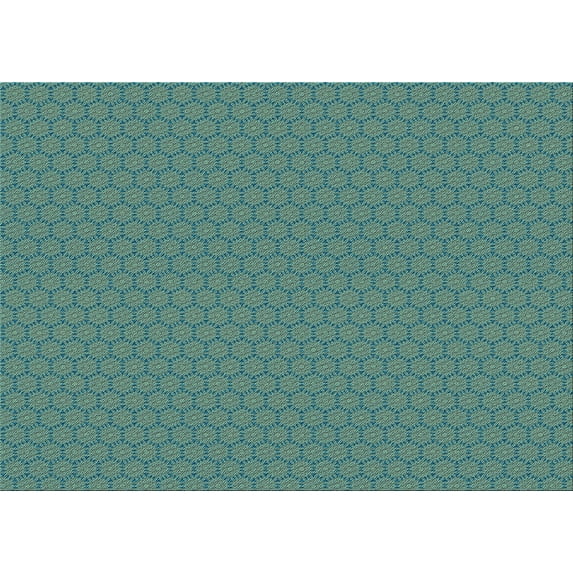 Ahgly Company Machine Washable Indoor Rectangle Transitional Seafoam Green Area Rugs, 7' x 9'
