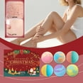 thumbnail image 5 of Christmas Bath Bombs (6 Pack) - Holiday Gifts and Stocking Stuffers for Boys and Girls - Bubble Treats with Cheerful Scents, 5 of 9