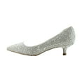 thumbnail image 2 of Betsey Johnson Scout Women's Heels Silver Size 7.5 M, 2 of 8
