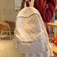 thumbnail image 6 of Stylish Unisex Solid Color Backpack for Daily Commuting and Travel with Large Capacity and Material, 6 of 7
