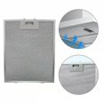 thumbnail image 1 of Kitchen Hood Filter Stainless-Steel Cooker Filter Mesh 350 X 285 X 9mm Hoods/range Hood Vents Grease Filter Replacement Parts, 1 of 5