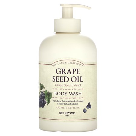 Grape Seed Oil  Body Wash  15.21 fl oz (450 ml)  Skinfood