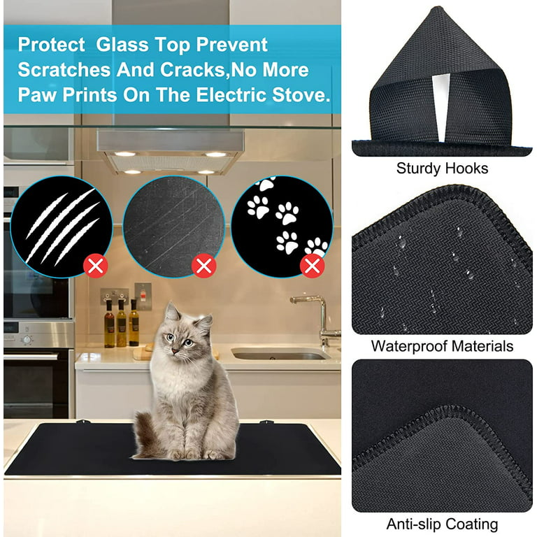 Cat and Dog Collection, Stove Top Cover, Glass Top Cover, Stove Top  Protector, Stove Top Pad, Ceramic Stovetop Protector, Kitchen Decor 