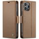 thumbnail image 1 of Funda tipo cartera iPhone 15 Pro con cierre magnético, RFID, tarjetero, soporte, carga inalámbrica, 1 of 5
