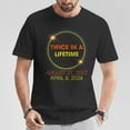 thumbnail image 2 of Solar Eclipse 2024 Total Solar Eclipse 4.08.24 T-Shirt – Celestial Event Graphic Tee for Men Women Kids, April 8 Path of Totality Space Shirt, Astronomy Enthusiast, 2 of 3