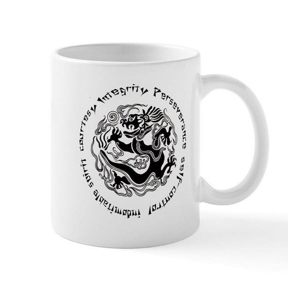 CafePress - Tenants Of Tae Kwon Do Mug - 11 oz Ceramic Mug - Novelty Coffee Tea Cup