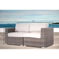 thumbnail image 5 of Living Source International LSI Loveseat with Cushions Resort Grade Outdoor Furniture Patio Sofa Beige, 5 of 5
