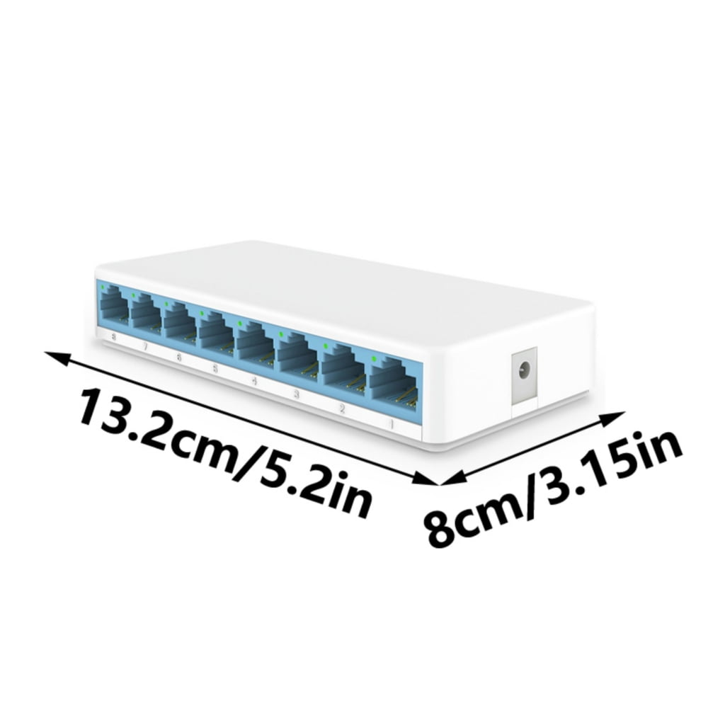 Drrntien Durability Ethernet Switches Ethernet Splitter For Stable Internet Connection