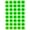 Neon-Green-0.50, variant on Preprinted pricing label $0.99 cents, Bonus Blank Dots 3/4" 19mm diameter, Pack of 1040 by Royal Green