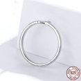 thumbnail image 4 of Womens Sterling Silver Cross Ring Platinum Plated Lightweight Everyday Jewelry 925 Silver Religious Gift Everyday Ring, 4 of 5