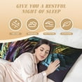 thumbnail image 3 of Bixox Dragon with Colorful Tail Print Body Pillow Cover with Zipper Closure, Cozy Fuzzy Fleece Body Pillow Case Cover 20 x 54 Inches,Long Body Pillow Pillowcase, 3 of 6