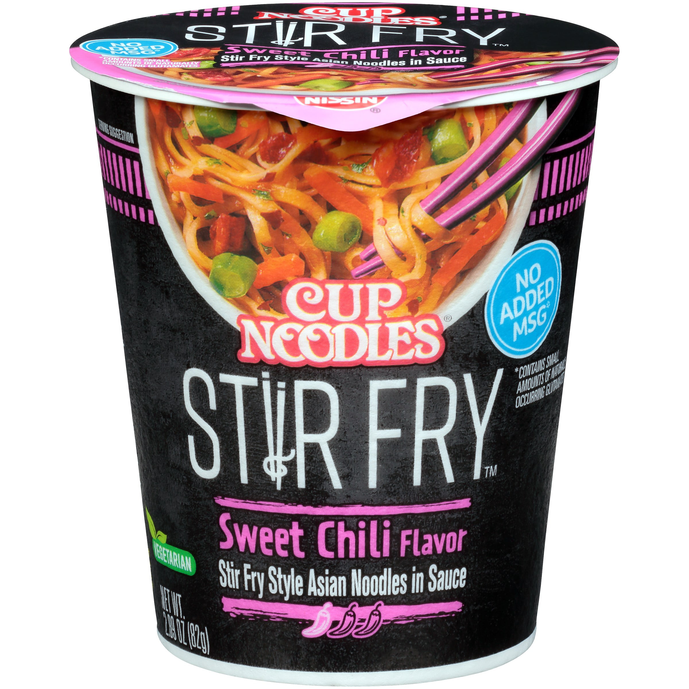 Nissin® Cup Noodles® Stir Fry™ Sweet Chili Flavor Asian Noodles in