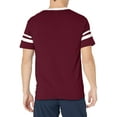 thumbnail image 3 of Sleeve Stripe Jersey L Maroon/White, 3 of 3