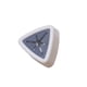 thumbnail image 2 of Toallero montado en la pared Naiovety ABS Triangular impermeable hogar cocina colgador organizador Blanco HA082501-02, 2 of 6