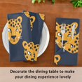 thumbnail image 6 of Napkin Satin Napkin 20*20Inchx1 Kitchen Towel Dinner Plate Towel Decorative Towel Napkin Tea Towel Suitable For Kitchen Table Leopard, 6 of 8
