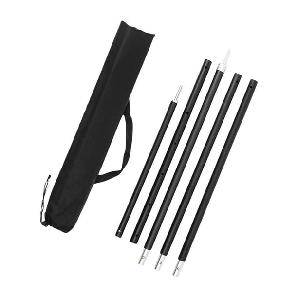 de lona ajustables , de tienda de marco de toldo duraderos para barbacoa al aire libre Negro Sharpla Poste de lona para tienda