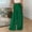 *Green, variant on ClodeEU Women's Elastic Waist Pleated Wide Leg Pants with Pockets,Loose Trendy Pant Gray,Womens Plus XXL
