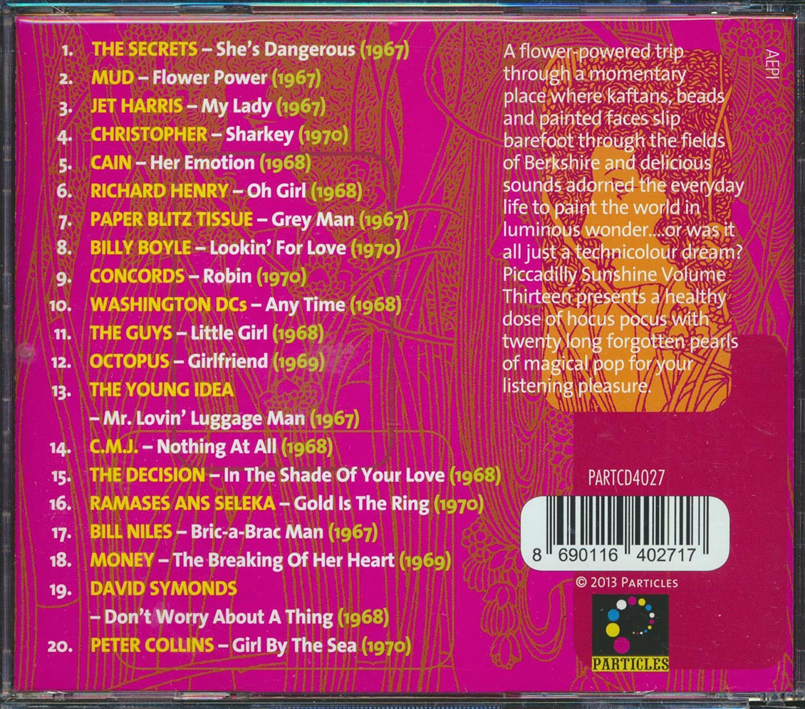 Various Artists - Piccadilly Sunshine Part Thirteen / Various - Rock - CD